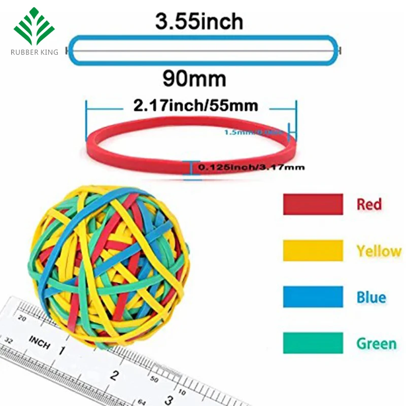 Красивые практичные цветные эластичные резинки с шариком, размер под заказ
