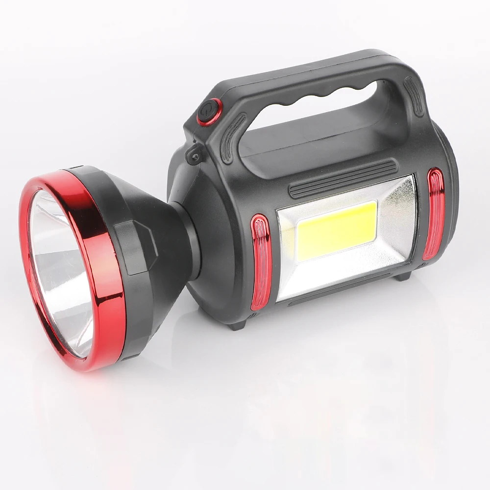 4000mAh power bank LED searchlight IPX4 waterproof lantern multifunction spotlight rechargeable LED camping lantern