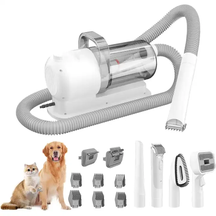 OEM ODM Services Portable Pet Vacuum Grooming Hair Cleaner Clipper Vacuum