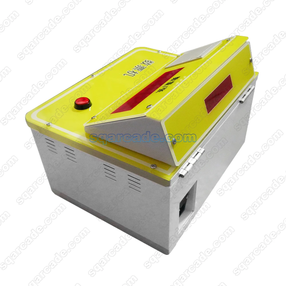 Coin operated receipt print redemption lottery ticket eater count machine for arcade game center