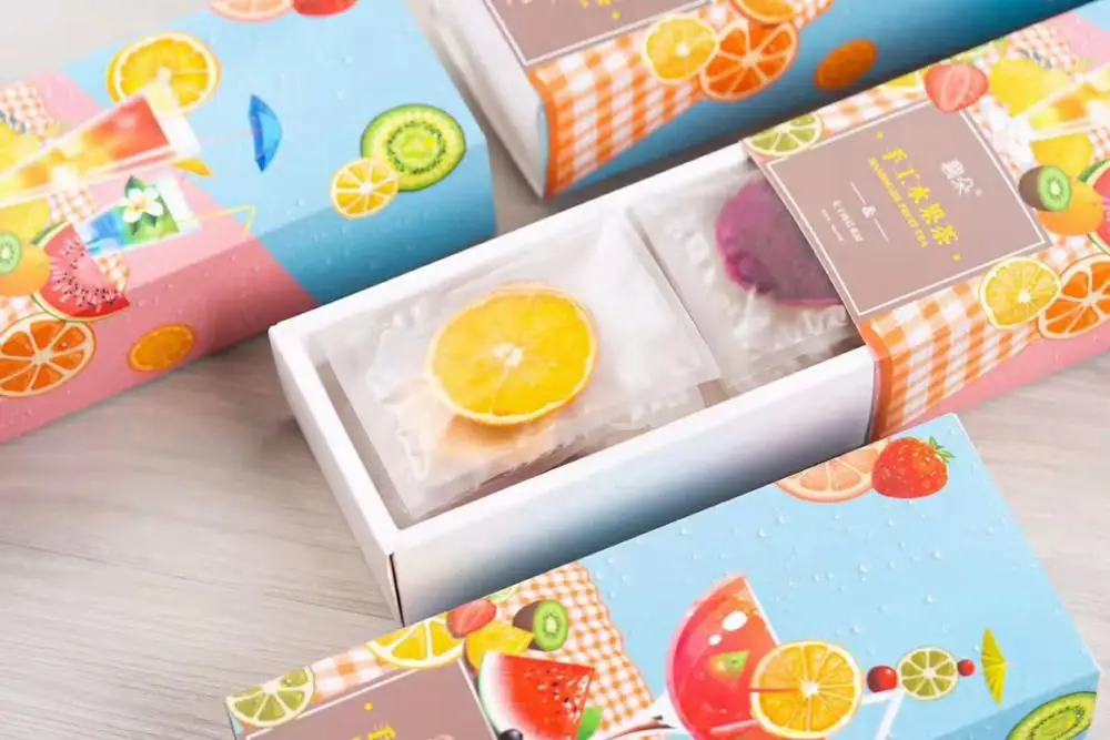 
Gift Packaging Handmade Fruit Flavor Detox Tea Delicious Blending Chinese Dried Fruit Tea 