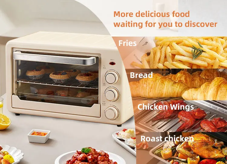 Good price 16l toaster oven countertop convection bakery ovens electric baking oven for bread and cake home use