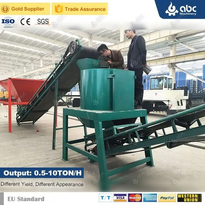 Iso 9001 Certified Complete Poultry Manure Chicken Manure Organic Fertilizer Pellet Machine for Making Compost Pellet