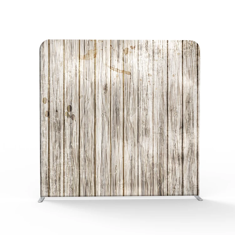 Custom Double Side Tension Fabric Backdrop Display Stand 8x8