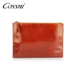 cossni genuine leather cowhide evening dinner party clutch bag for women