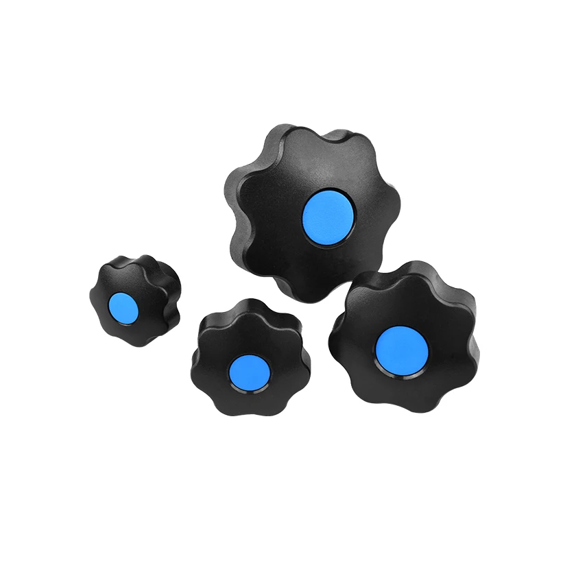 M8 bolt plastic ABS screw thread handle knob clamping knob