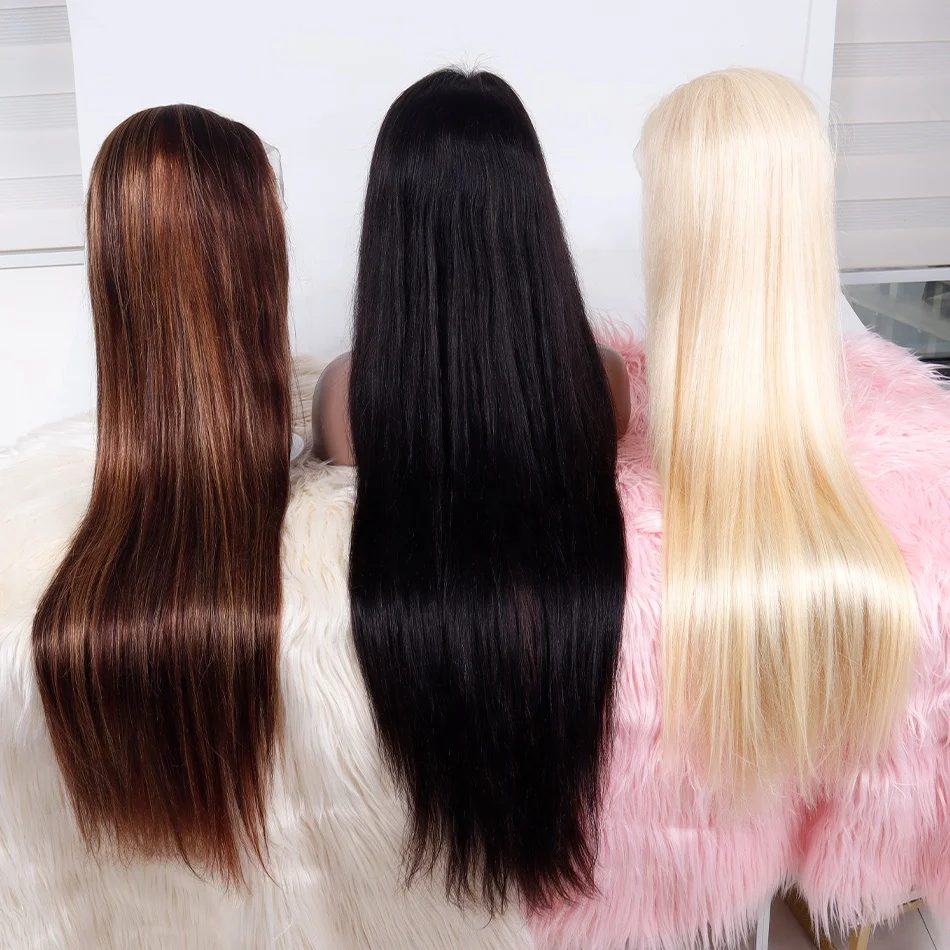 Virgin Raw 100 Vietnam Brazilian tape in Human Hair Bundles Extensions HD Full Lace Closure Frontal Curly Wigs Products Vendor
