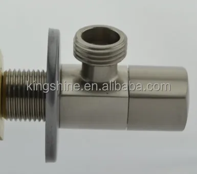High pressure design bathroom washroom water 90 degree stainless steel angle valve