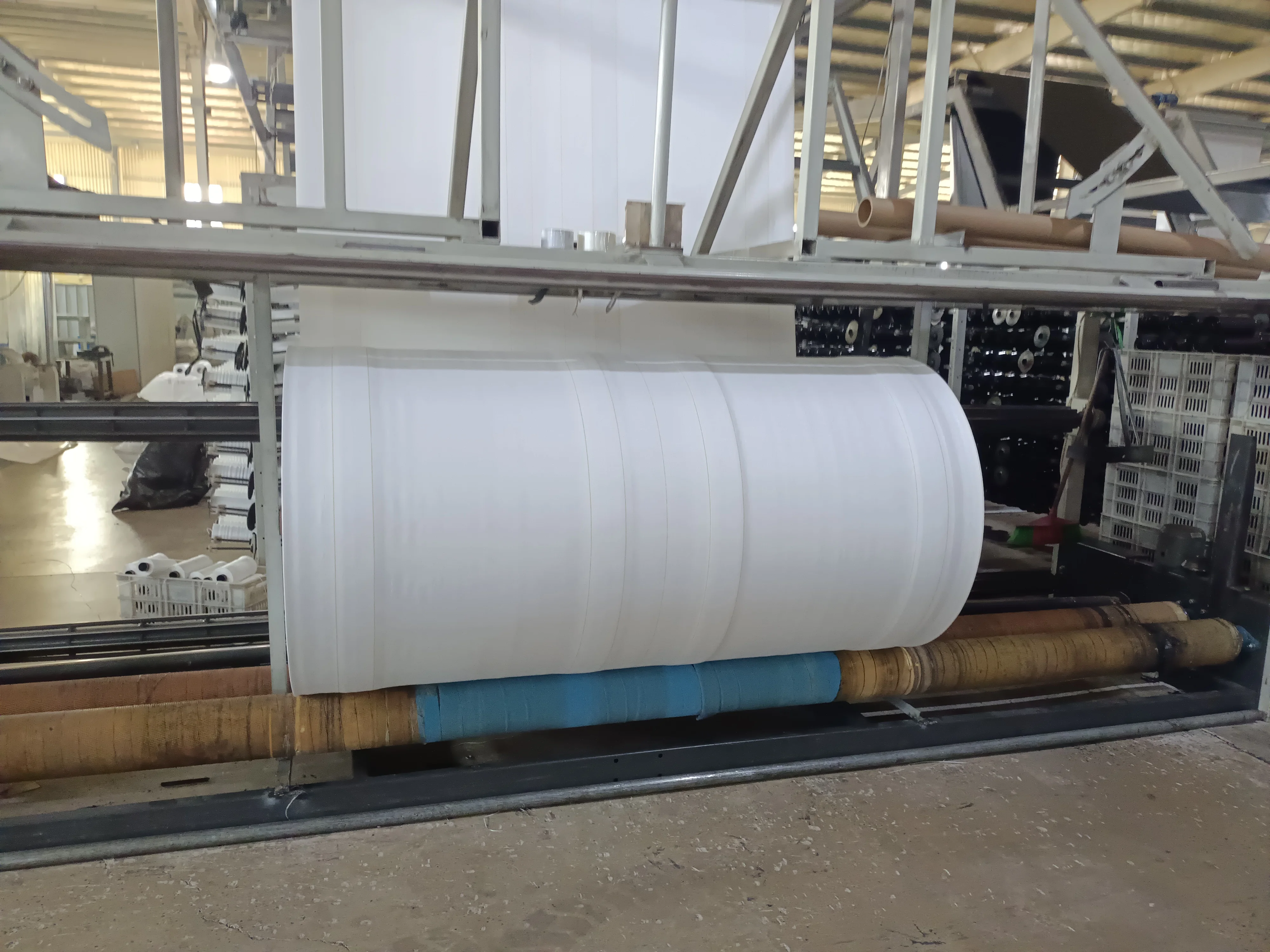 1 Ton Bulk Bag Fabricss Fibc Pp Jumbo Big Bag Fabrics 500Kg 1000Kg 1500Kg Big Building Plastic Bag Fabrics