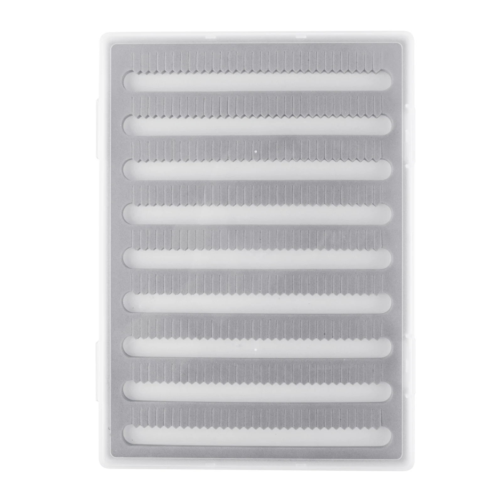 Serrated EVA Foam A5 Size Fly Box with Plastic Shell for Storing Hooks & Bait - Durable & Compact Fishing Organizer