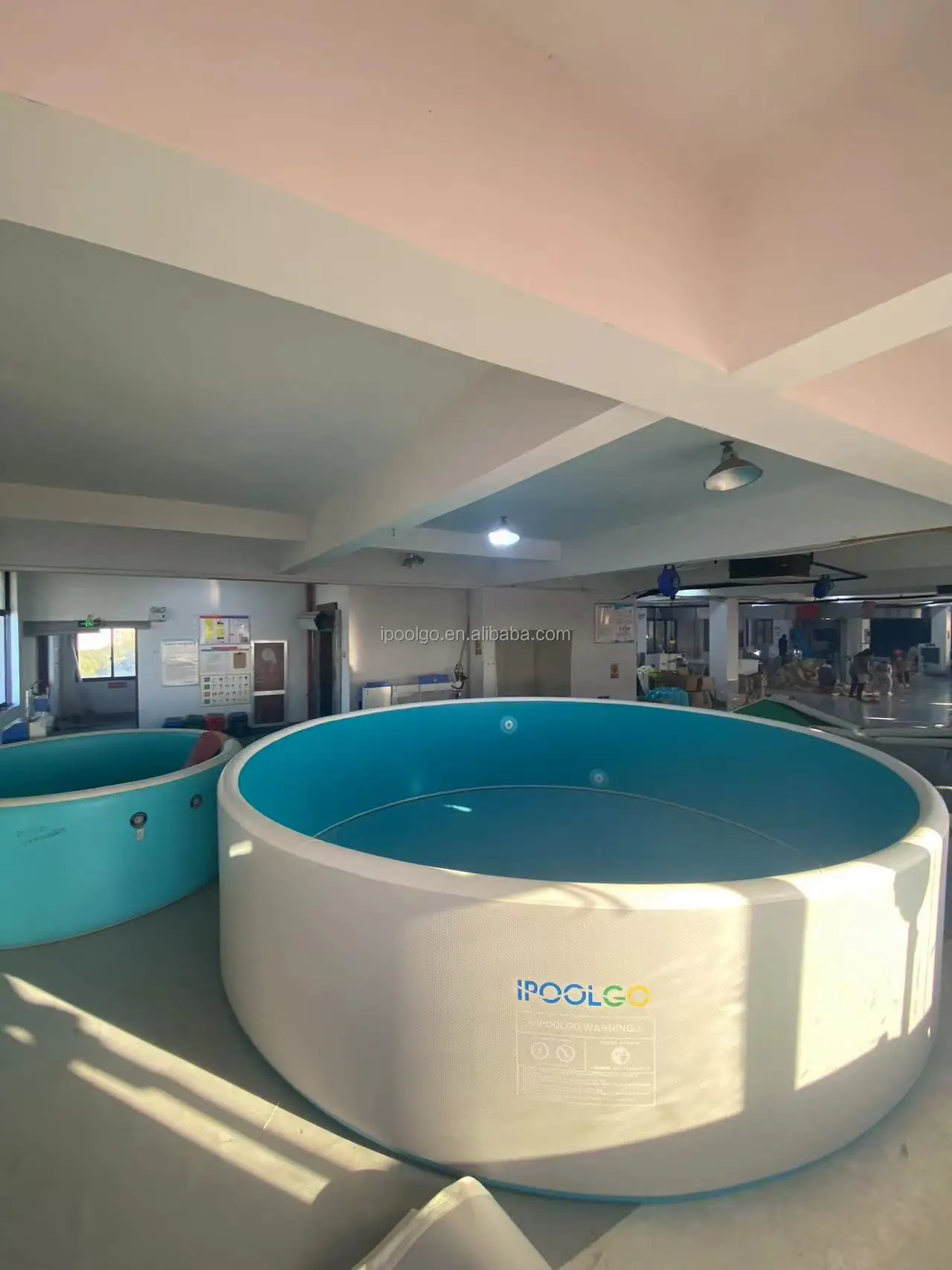 IPOOLGO надувной бассейн 2024 новый дизайн открытый и семейный быстрый набор портативный