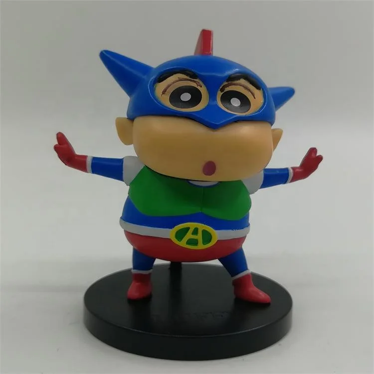 Crayon Shinchan пластиковые персонализированные фигурки игрушки японские аниме