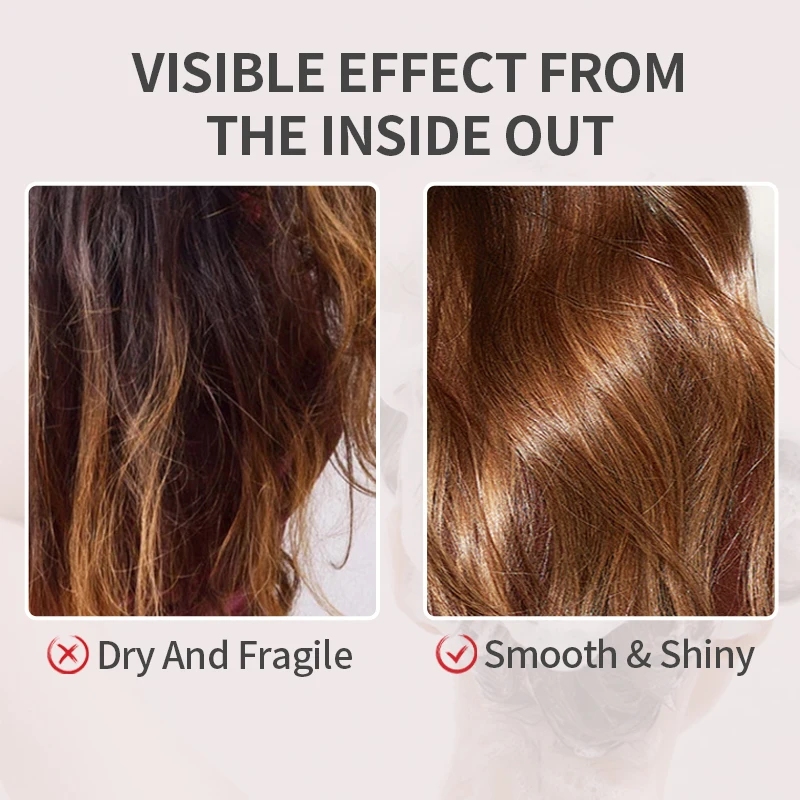 Wholesale Natural Floral Shampoo Nourishing Oil Control Moisturizing Hair Shampoo Hyaluronic Acid Fragrance Shampoo