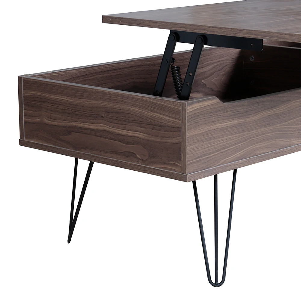 Multi Function Contemporary Modern Oval Wooden  Nordic Furniture Coffee Table