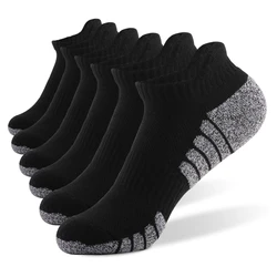 Sport Ankle Socks Athletic Low-cut Thick Knit Half cushion Socks Outdoor Fitness Breathable Wear-resistant Warm Socks