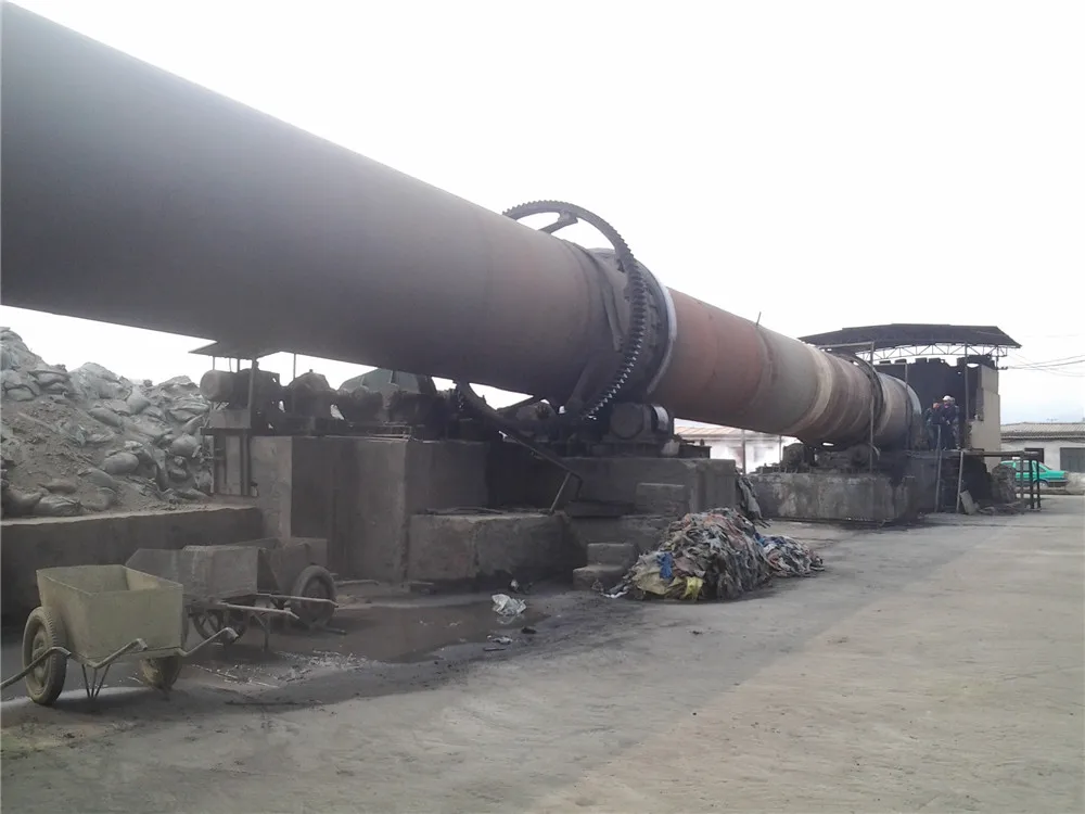 100ton lime rotary kiln limestone calcination kiln quick lime calcining furnace price