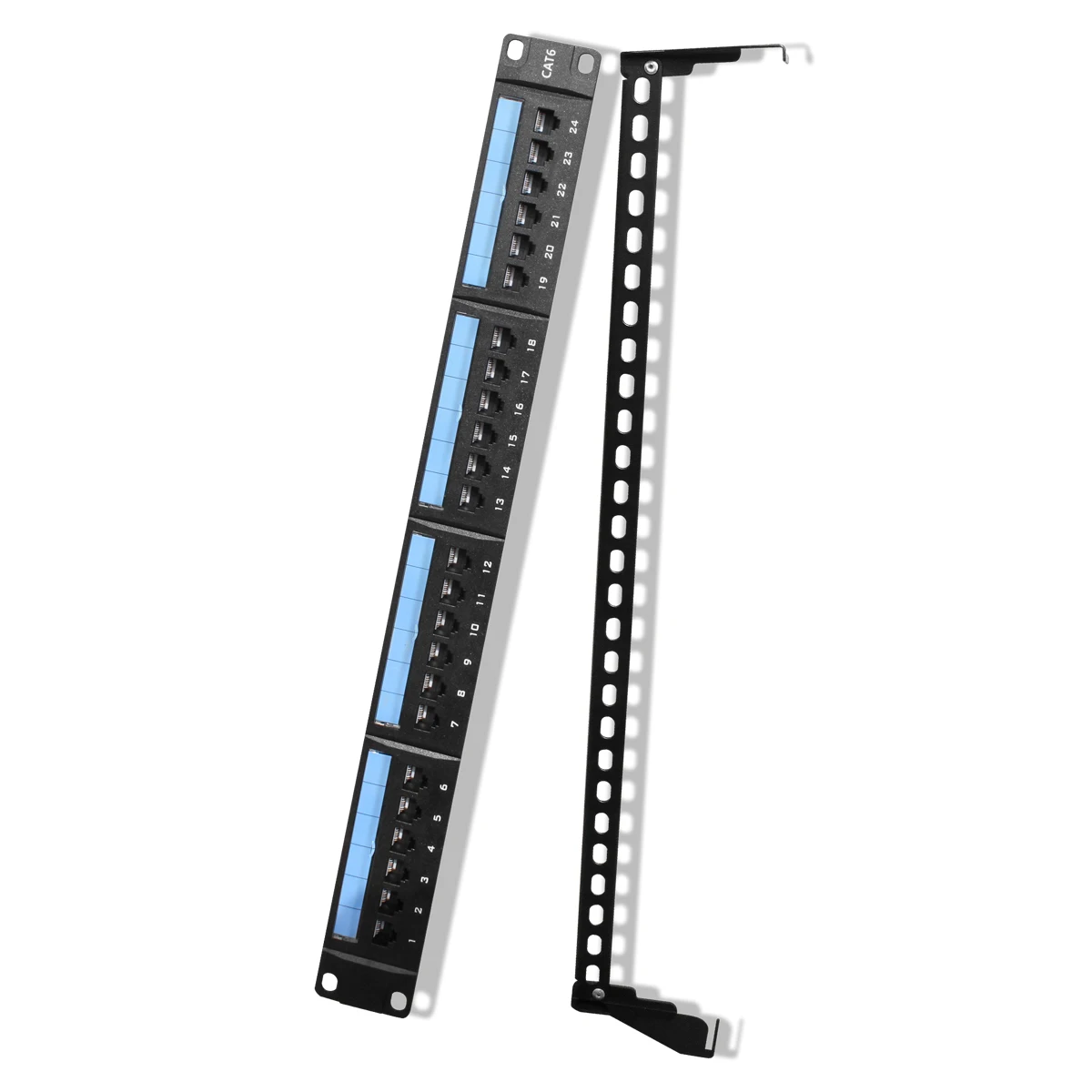 OEM UTP cat5e keystone патч-панель 24 порта CAT6 CAT6A матовая