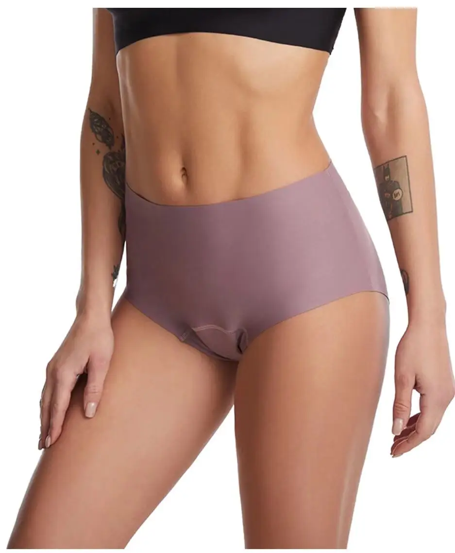 
Wholesale 4 Layer Girls Menstrual Leakage Proof New Design Ice Silk Physiological Briefs Women Period Panties 