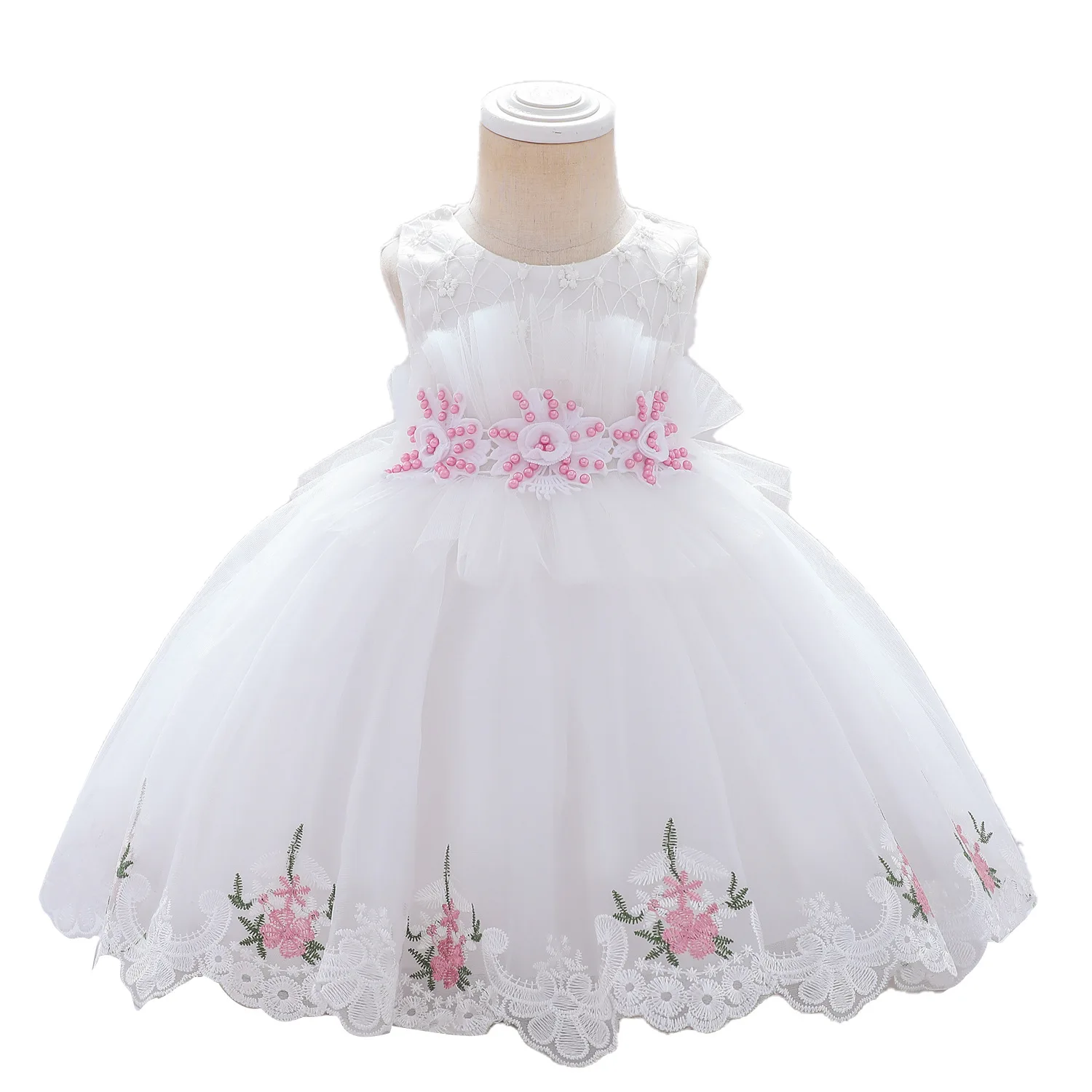 2022 Princess design Baby Girls Party wedding Ball Gown flower dresses for Children