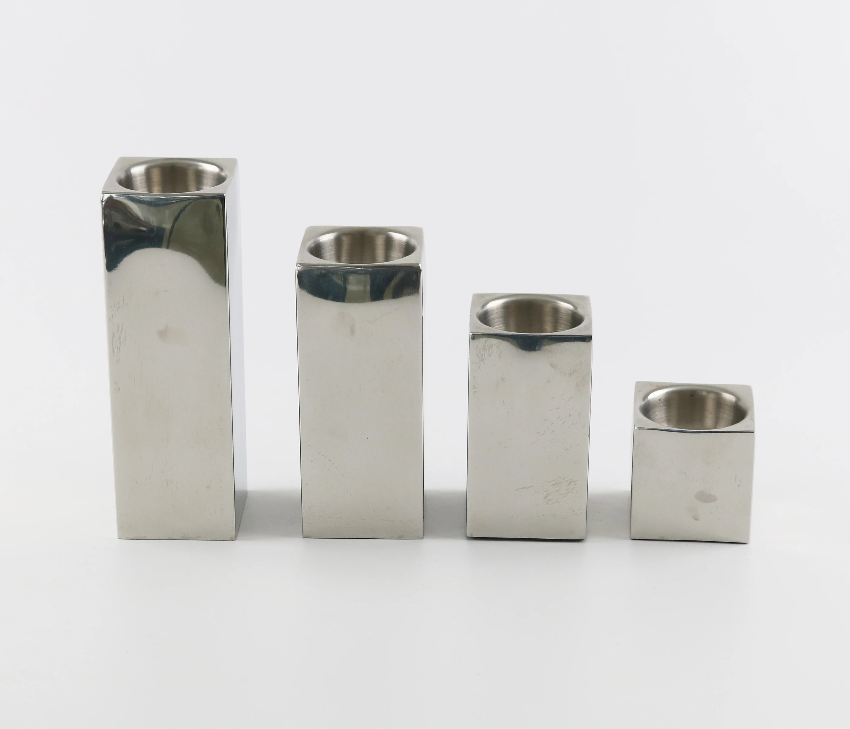 Модный дизайн винтажный литая подсвечник из нержавеющей