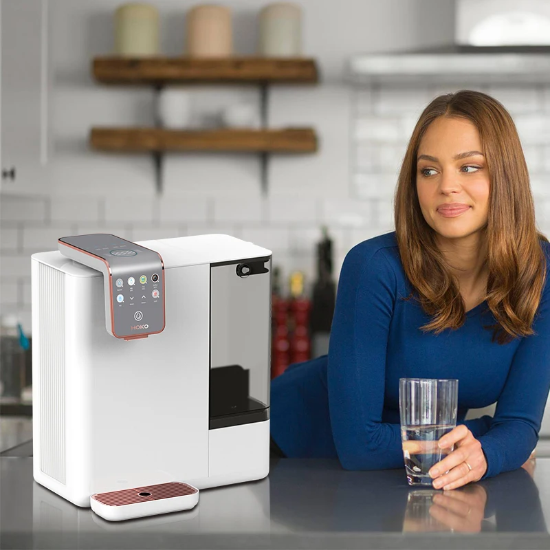 Countertop Compact Commercial Drinking Dispensers Plastic Desktop Hot Cold Water Dispenser Purifier