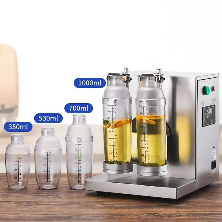 Promotion 110/220V Commercial Portable Drink Milk Tea Cocktail Shaker With Blender Boba Tea Bubble Tea Shaker Shaking Machine