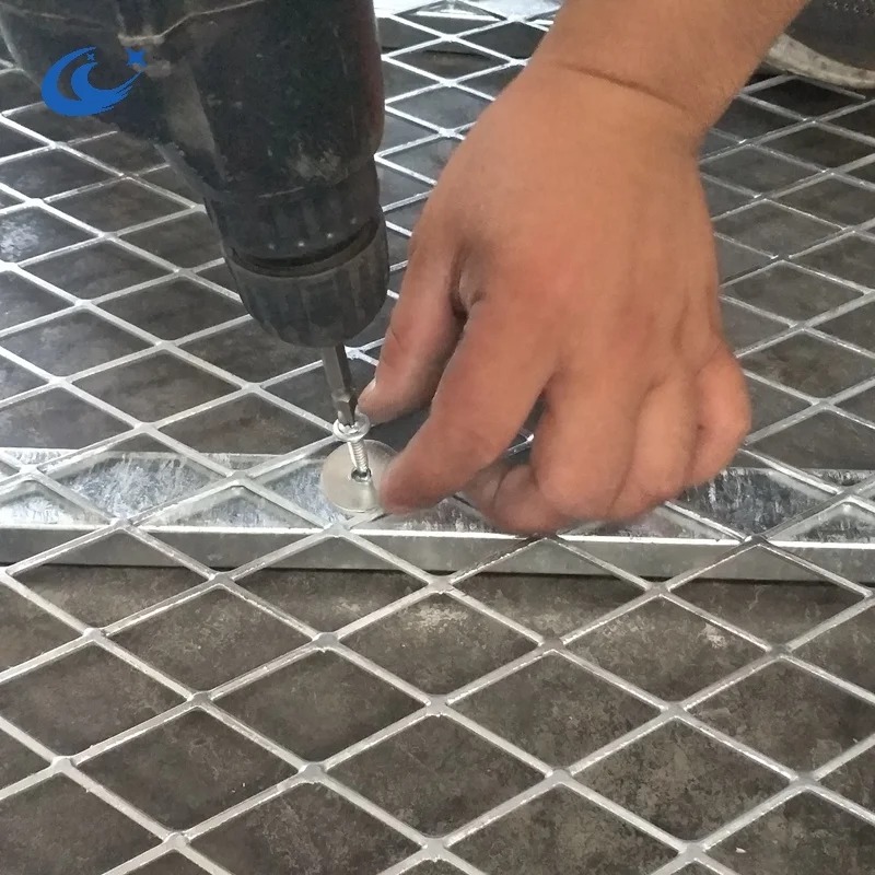 Oversize Plant Grow Bed Galvanized Cultivation Expanded Metal Bench Top Panels Greenhouse