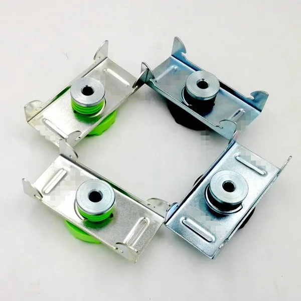  stock acoustical resilient rubber sound isolation clip for
