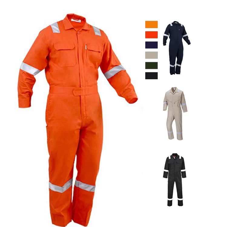 flame reflective frc workwear fr resistant clothing men mining fire proof retardant overall coveralls safety uniforms