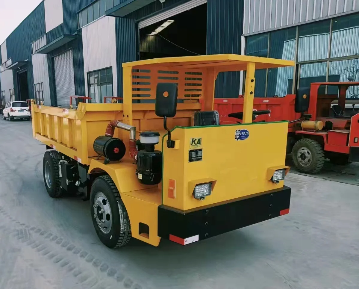 6 tons Underground dump truck mining  tipper mining  dumper