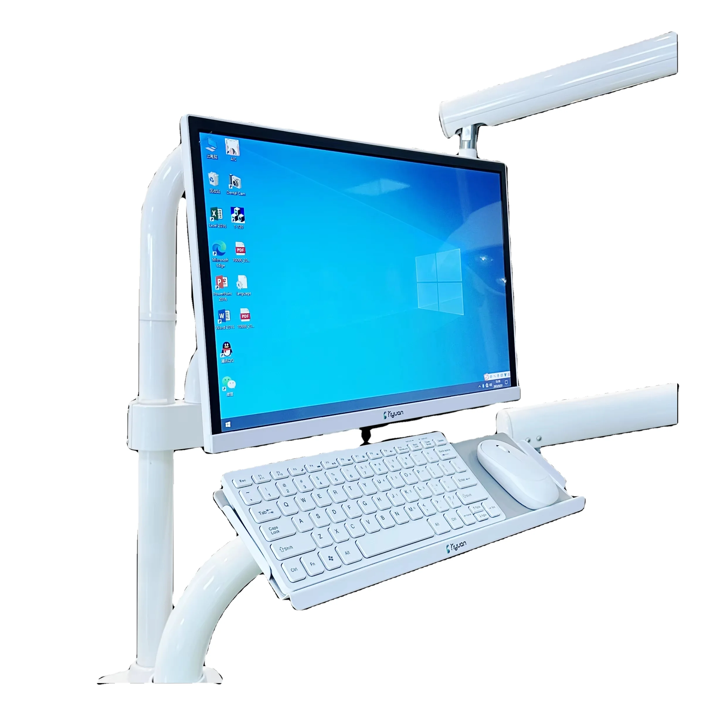 Hot sales Dental Endoscopes Computer All-in-One Dental Multifunctional Devices with Handle Monitor 19 inches