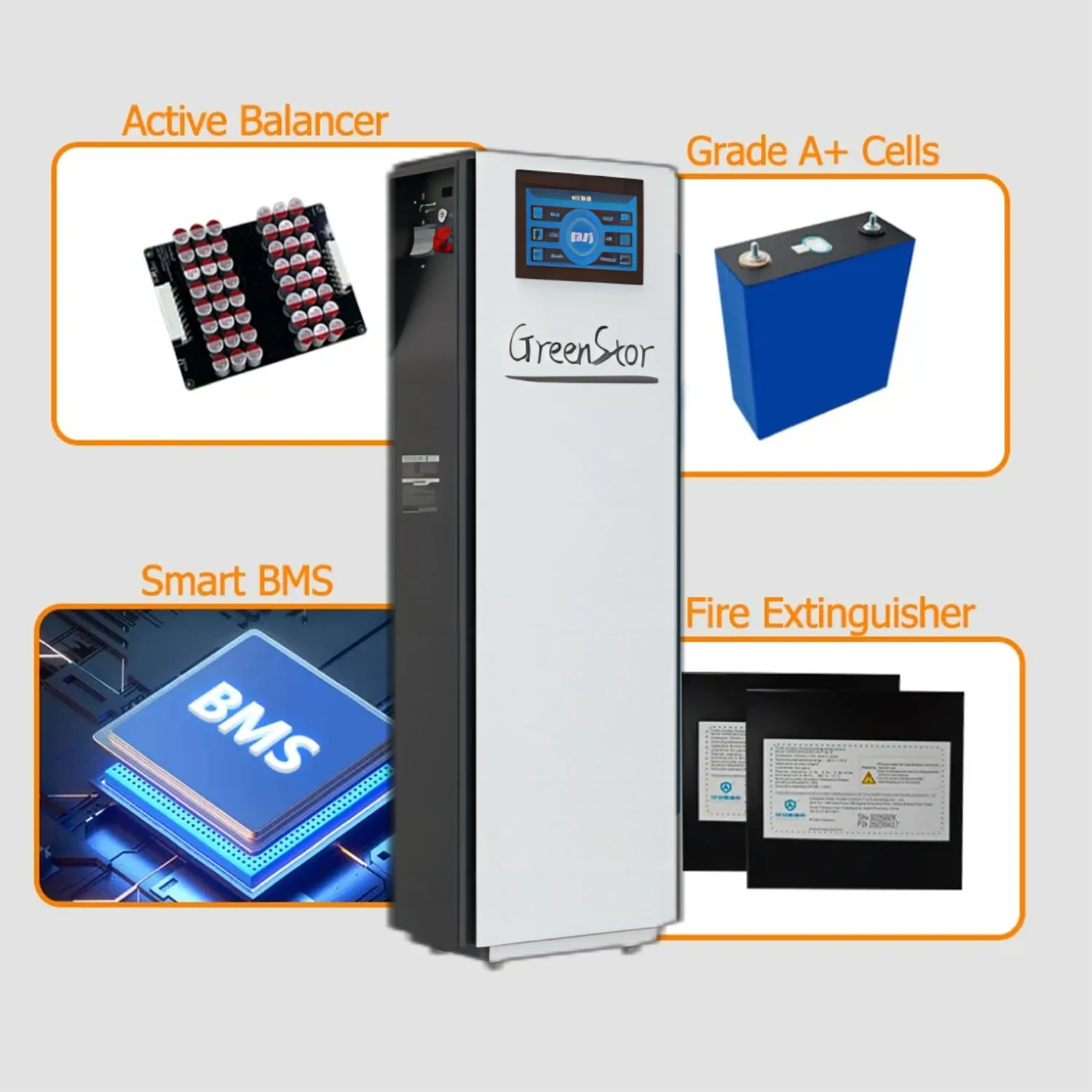 Battery Au Batterie Lithium  280ah 48 V 15 Kw  15Kva 15 Kva 280 300 Ah Powering Your Home With Solar Energy