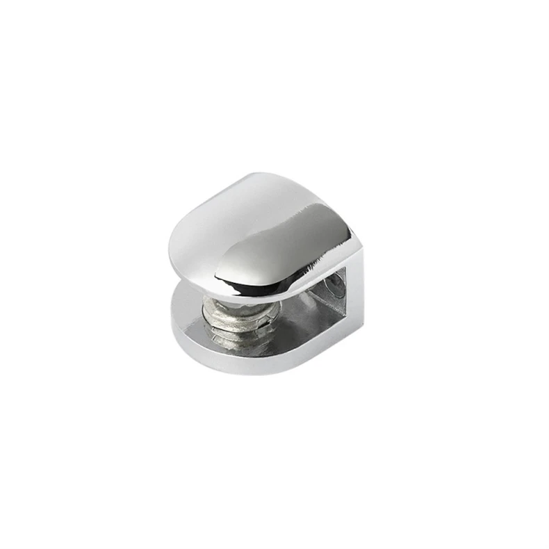 Zinc Alloy Glass Shelf Clip Clamp Bracket For 6MM Glass Shelf HOT SALE Glass Clamp Wall Mounted Adjustable Explosive Models