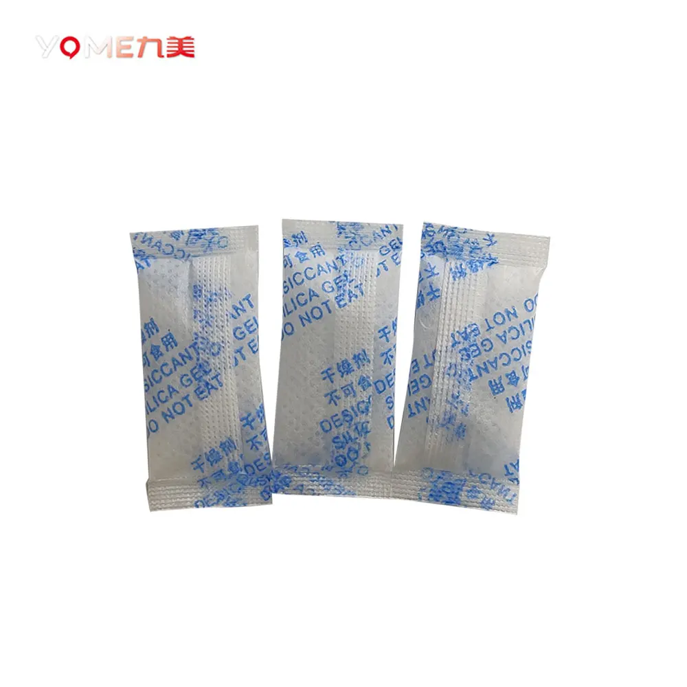 China pharmaceutical grade White Silica Gel Packets 0.5g1g Silica