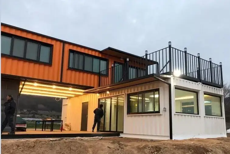 Expandable Container  House Prefabricated house used for villa, hotel,holiday house, studio and public lavatory