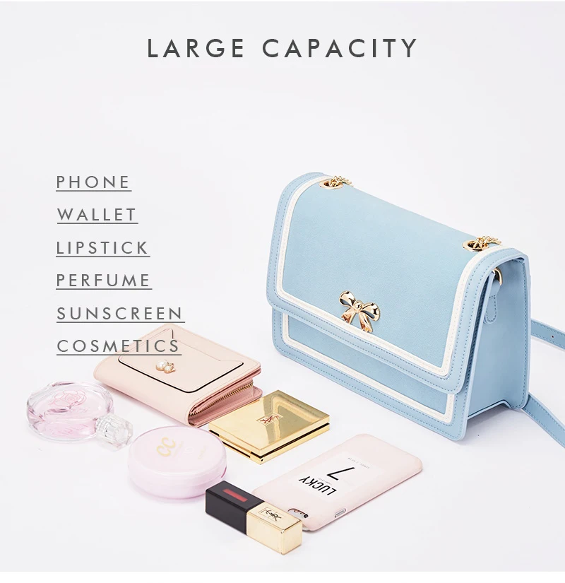 
AJI messenger bag korean new style women wholesale small square shoulder bag pu leather bags women handbags luxury 