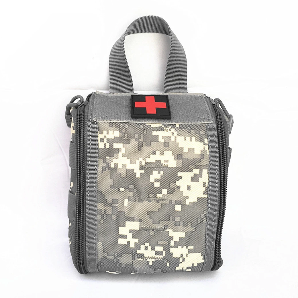 Vehicle survival tactical medical bag tactical camouflage mollo accessory bag multifunctional outdoor first aid bag