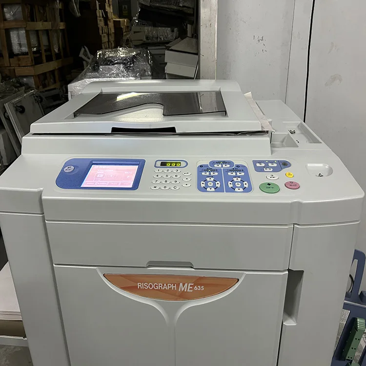 A3 150 ppm Used Riso Printer High Speed Original Photocopier machine  for RISO ME635 Digital Duplicators machine