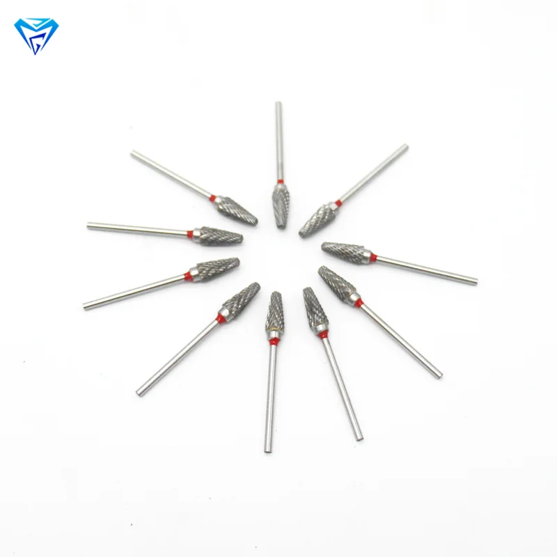 Shapes High Performance Long Handle Competitive Price In New Technology Develop Tungsten Carbide Yg6 Yg8 Yg10 Rotary Burr