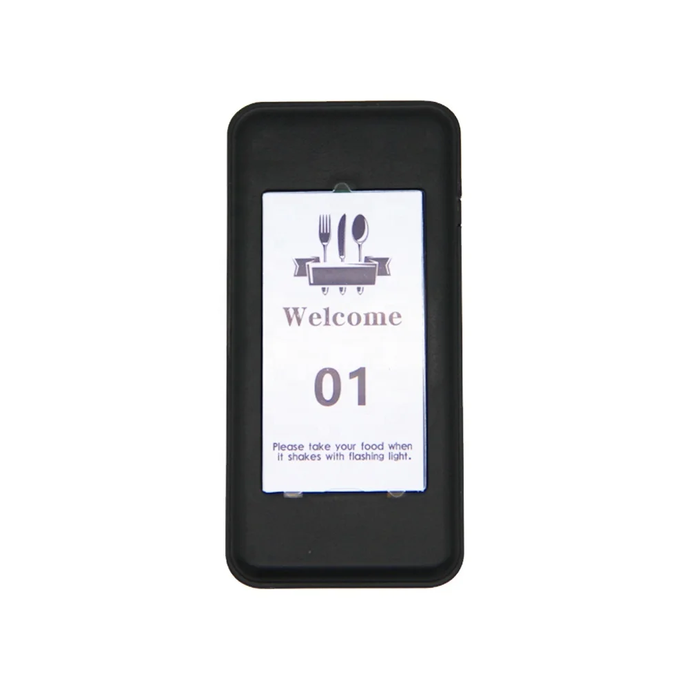 Wireless Restaurant Paging System  Queue Number Wireless Food Buzzer Guest Pager