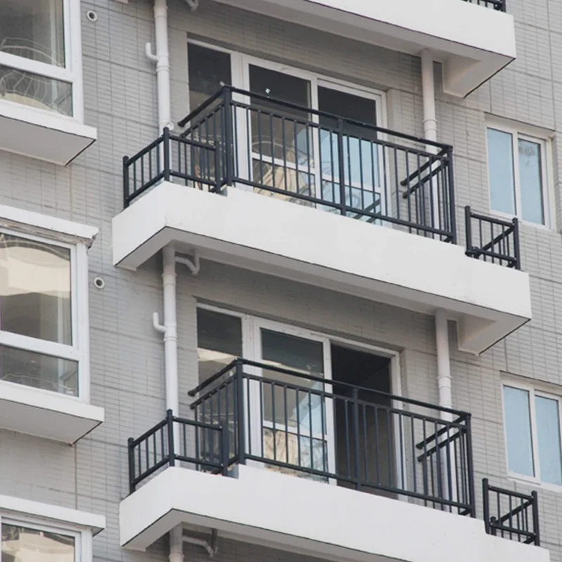 Powder Coated Heavy Duty Metal Aluminum Balcony Railing