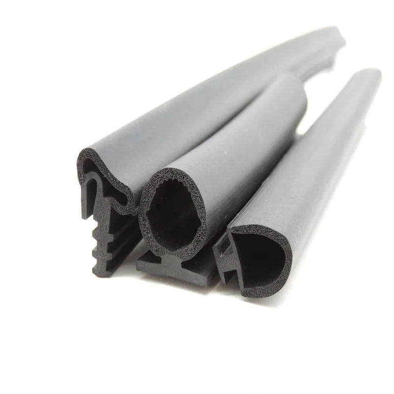 Composite EPDM dense - sponge  rubber strip