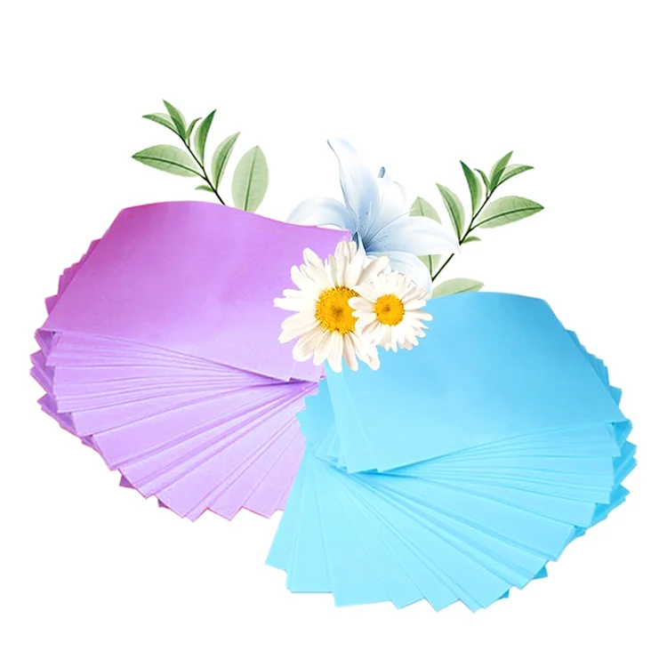 Customized Deep Cleaning Clothes Biodegradable Lemon Dissolvable Laundry Detergent Sheet