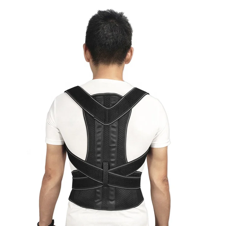 
Tall and straight posture steel plate supports posture correction with hunchback braces 
