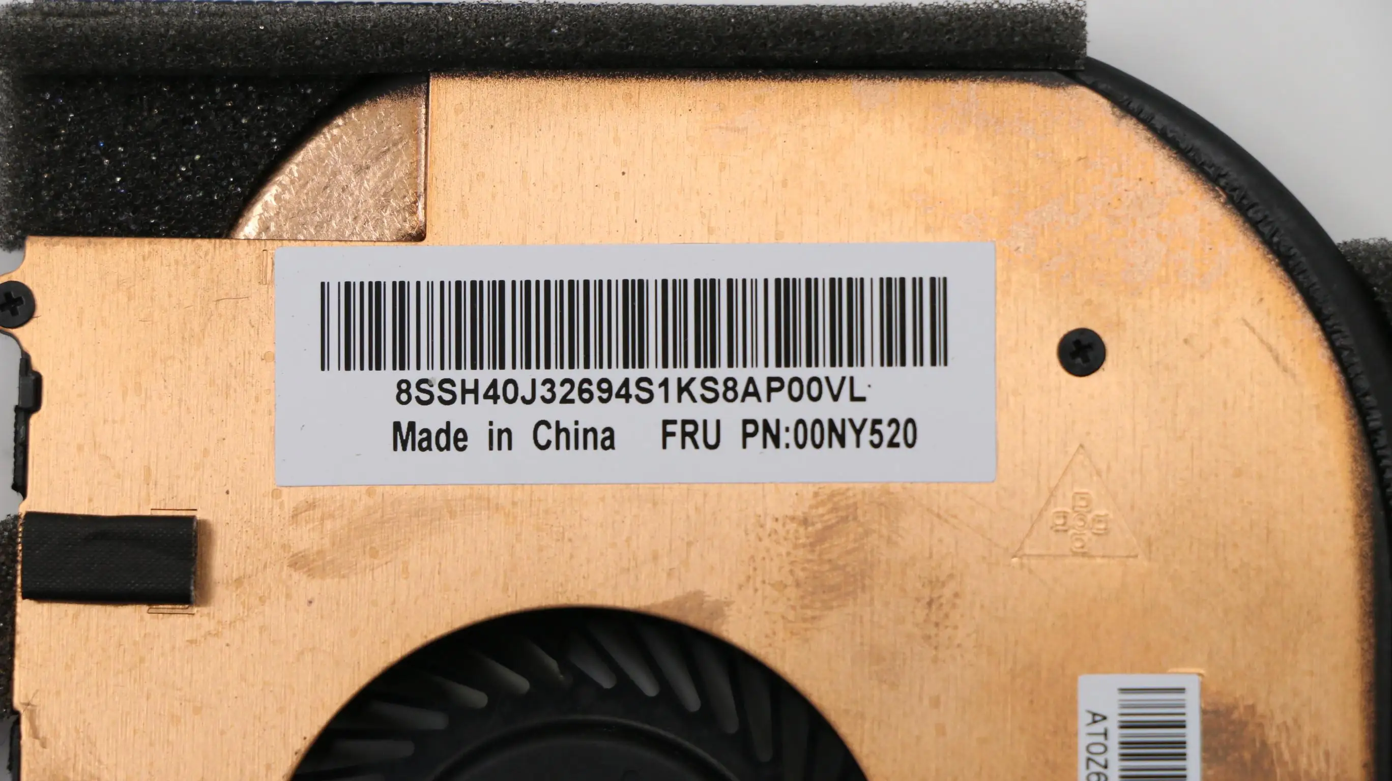 Вентилятор с радиатором для ноутбука Lenovo Thinkpad P50 P51 00NY520 00NY521