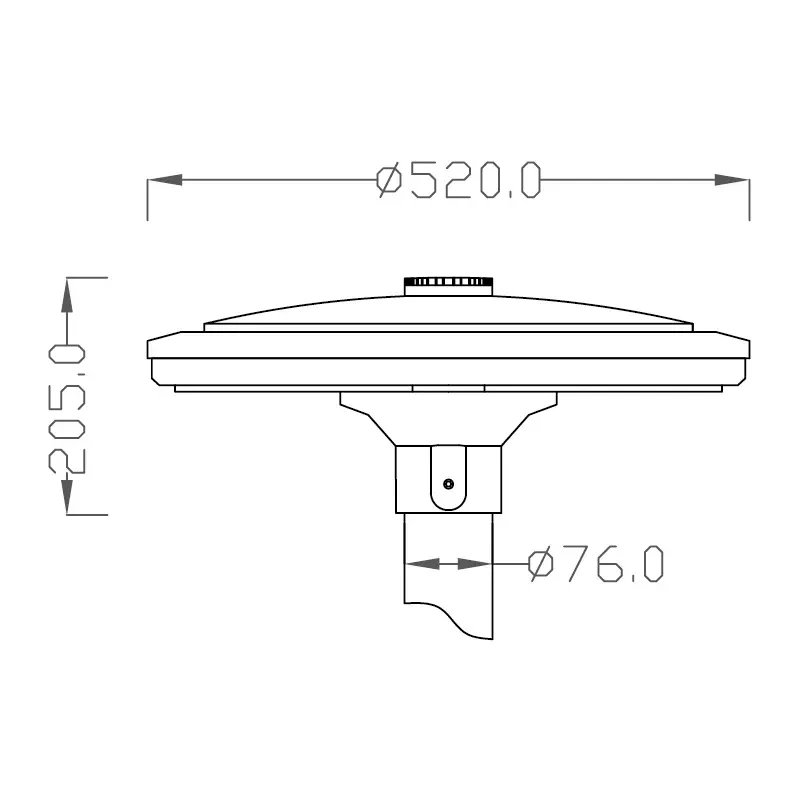UFO Garden Light LED Light house with Energy Efficient Design and Easy Replacement for Outdoor Walkway Pathway Garden Spaces