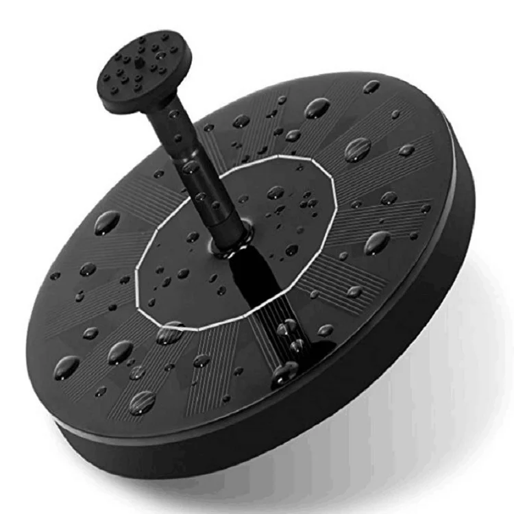 1.7w Solar Fountain Pump Garden Solar Powered Fountain Solar Powered Fountain Aerator
