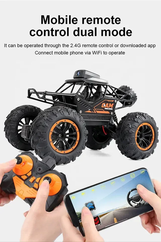 2.4G 1/16 Climbing racing electric engine toys truck rc new model radio remote control toys rc car with camera