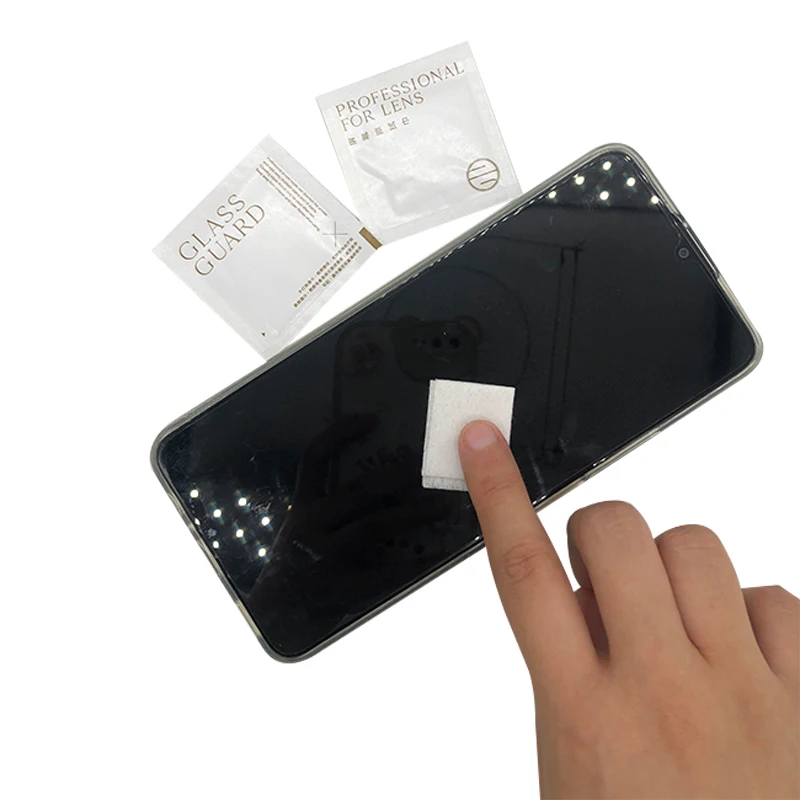 Disposable Eletronic Equipment Screen Wipes Individually Wrapped Small Lens Wipes for Glasses