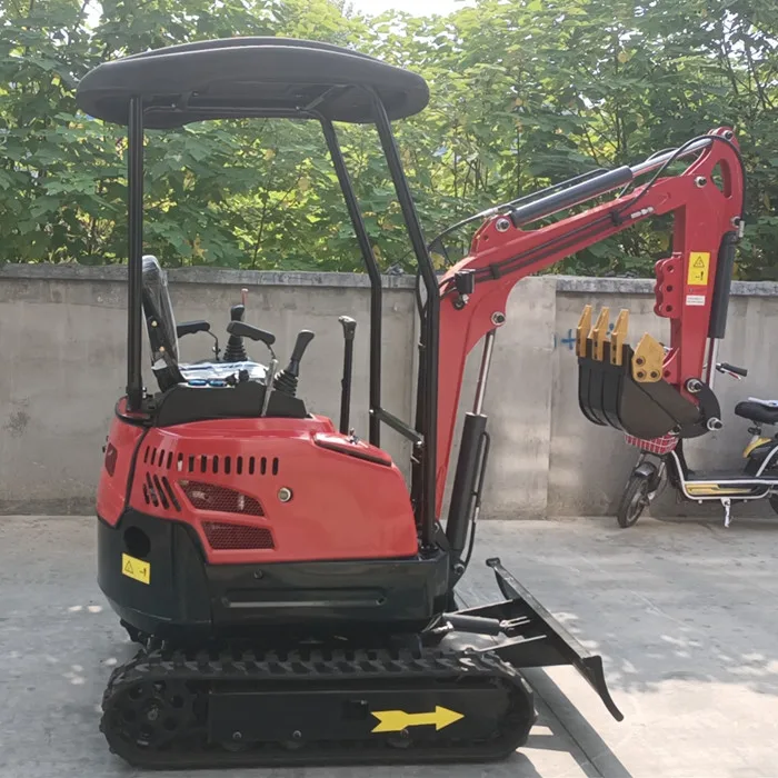 TOHO 1.5 ton small mini excavator multi function digger price for wholesale